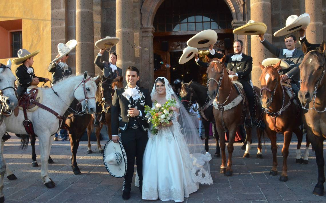 Enlace nupcial entre Norma y Gabino, a la costumbre charra - El ...